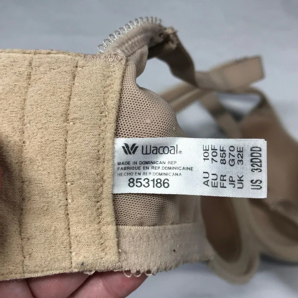 Wacoal Full Figure Underwire Bra 853186 Sand 32DDD